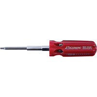Hex-Calibre Metric Multi-Bit Screwdriver, Plastic Handle Canadian Safety Group Inc.