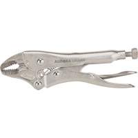 Locking Pliers with Wire Cutter, 5" Length, Curved Jaw Canadian Safety Group Inc.
