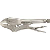 Locking Pliers with Wire Cutter, 10" Length, Curved Jaw Canadian Safety Group Inc.