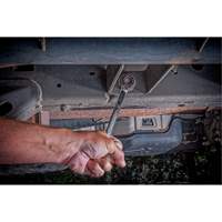 90-Tooth Reversible Ratcheting Wrench, 12 Point, 1/2", Chrome/Polished Finish Canadian Safety Group Inc.