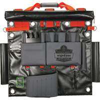 Arsenal 5710 Bucket Truck Tool Board with Tool Tethering Attachment Points, Nylon, 8 Pockets, Grey Canadian Safety Group Inc.