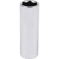 Douille chrom&eacute;e, 9/16", Prise 3/8", 6 pans, Profond Canadian Safety Group Inc.