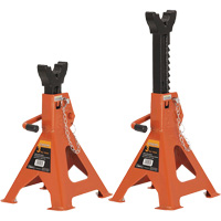853B Jack Stands, Locking Handle/Ratchet, 3 Ton(s) Capacity, 11" - 16" H Canadian Safety Group Inc.