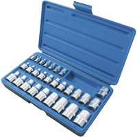 SS328TS Jeu de douilles externes, Torx, Prise 1/2"/1/4"/3/8", 28 mr Canadian Safety Group Inc.