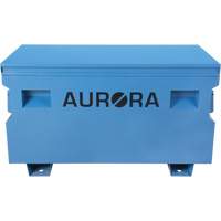 Coffre &agrave; outils de chantier, 48" x 24" x 27-3/5", Acier, Bleu Canadian Safety Group Inc.