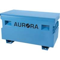 Coffre &agrave; outils de chantier, 48" x 24" x 27-3/5", Acier, Bleu Canadian Safety Group Inc.