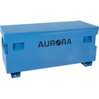 Coffre &agrave; outils de chantier, 60" x 24" x 27-1/2", Acier, Bleu Canadian Safety Group Inc.