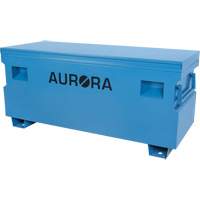 Coffre &agrave; outils de chantier, 60" x 24" x 27-1/2", Acier, Bleu Canadian Safety Group Inc.
