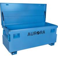 Coffre &agrave; outils de chantier, 60" x 24" x 27-1/2", Acier, Bleu Canadian Safety Group Inc.