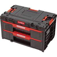 Boîte &agrave; outils &agrave; 2 tiroirs Arx, 23-1/10" x 15" x 13-2/5', Noir Canadian Safety Group Inc.