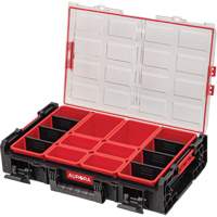Organisateur 2 fois tr&egrave;s-grand avec bacs Arx, 23" x 15-1/5" x 6-4/5", Noir Canadian Safety Group Inc.