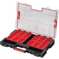 Grand organisateur avec bacs Arx, 21" x 15" x 3", Noir Canadian Safety Group Inc.
