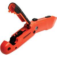 Couteau de s&eacute;curit&eacute; autor&eacute;tractable, 1", Acier, Prise en Aluminium Canadian Safety Group Inc.