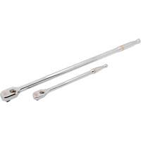 Ensemble de rochet &agrave; t&ecirc;te en goutte enti&egrave;rement polie et manche flexible extra long avec prises  1/4" & 3/8" 120XP Canadian Safety Group Inc.