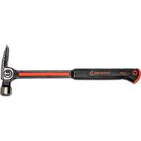 Marteau de charpente en acier avec face meul&eacute;e, 22 oz, Prise en Acier plein, 16" lo Canadian Safety Group Inc.