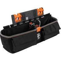 Bucket Work CentreS-Hook Large Pouch Module, Nylon, 3 Pockets, Black/Orange Canadian Safety Group Inc.