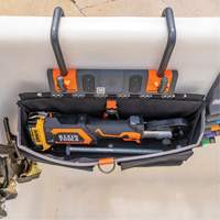 Bucket Work CentreS-Hook Large Pouch Module, Nylon, 3 Pockets, Black/Orange Canadian Safety Group Inc.