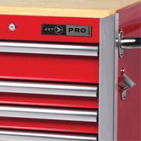 PRC7215 Pro Series Roller Cabinet, 15 Drawers, 72" W x 24" D x Red Canadian Safety Group Inc.