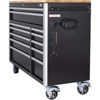 HDRC5212 HD Series Roller Cabinet, 12 Drawers, 51-1/4" W x 21" D x 40-3/10" H, Black Canadian Safety Group Inc.
