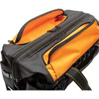 Professional 20" Tool Bag, Nylon, 33 Pockets, Black/Orange Canadian Safety Group Inc.