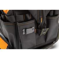 Professional 20" Tool Bag, Nylon, 33 Pockets, Black/Orange Canadian Safety Group Inc.