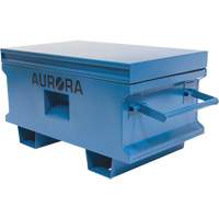 Coffre &agrave; outils de chantier, 33" x 20-3/10" x 18-3/10", Acier, Bleu Canadian Safety Group Inc.