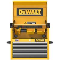 Heavy-Duty Tool Chest, 26" W, 4 Drawers, Yellow Canadian Safety Group Inc.