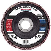 POWERBLEND EDG Flap Disc, 4-1/2" x 7/8", Type 27, CG60 Grit, Ceramic Canadian Safety Group Inc.