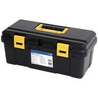 Coffre &agrave; outils portatif en plastique JPTB-19, 19" la x 9" p x 8" h, Noir Canadian Safety Group Inc.