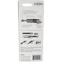 Couteau professionnel de 18 mm, Acier inoxydable, Robuste, Prise en Caoutchouc Canadian Safety Group Inc.