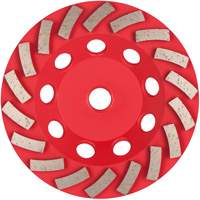 Meule boisseau diamant&eacute;e &agrave; 18 segments Turbo DIAMOND MAX Canadian Safety Group Inc.