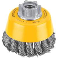 HP Carbon Knot Wire Cup Brush, 3" Dia. x 5/8"-11 Arbor Canadian Safety Group Inc.