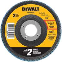 ELITE SERIES Flap Disc, 4-1/2" x 7/8", Type 29, 60 Grit, Zirconia Alumina Canadian Safety Group Inc.