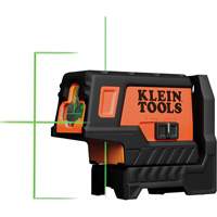 Niveau laser compact &agrave; lignes vertes en croix avec point daplomb Canadian Safety Group Inc.