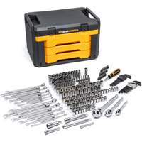 Jeu d'outils pour m&eacute;canicien dans boîte de rangement &agrave; trois tiroirs Canadian Safety Group Inc.