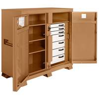Armoire de chantier mod&egrave;le 112 avec cadenas, Acier, 54,9 pi³, Havane Canadian Safety Group Inc.