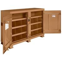 Armoire &agrave; bacs mod&egrave;le 129 avec cadenas, Acier, 48 pi³, Havane Canadian Safety Group Inc.