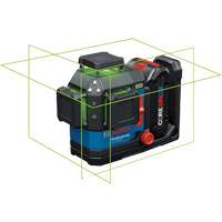 Laser dalignement/nivellement 360 connect&eacute; &agrave; faisceau vert &agrave; trois points Canadian Safety Group Inc.
