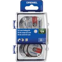 Micro trousse d'accessoires rotatifs de d&eacute;coupe EZ Lock Canadian Safety Group Inc.