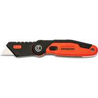 Couteau utilitaire pliant, 1" lame, lame en Acier, poign&eacute;e en Aluminium Canadian Safety Group Inc.