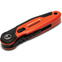 Couteau utilitaire pliant, 1" lame, lame en Acier, poign&eacute;e en Aluminium Canadian Safety Group Inc.