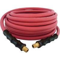 MAXPRO Rubber Hose, Air/Water, EPDM Rubber/Polyester, 3/8" dia. x 50', 300 psi, 1/4 NPT Canadian Safety Group Inc.
