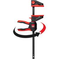One-Hand Bar Trigger Clamps with 360° Rotating Handle, 4-1/2" (114.3 mm) Canadian Safety Group Inc.