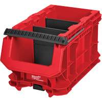 Bac compact PACKOUT, 15-1/2" x 9-1/2" x 8-3/4", Noir/Rouge Canadian Safety Group Inc.