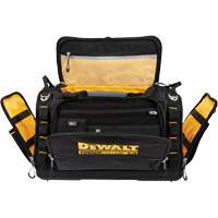 ToughSystem&reg; 2.0 Dirt Repellent Jobsite Tool Bag, 1680 Denier, 50 Pockets, Black/Yellow Canadian Safety Group Inc.