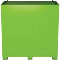 Armoire de rangement d'&eacute;PI sur place, Acier, Vert lime haute visibilit&eacute; Canadian Safety Group Inc.