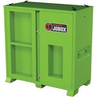 Armoire de rangement d'&eacute;PI sur place, Acier, Vert lime haute visibilit&eacute; Canadian Safety Group Inc.