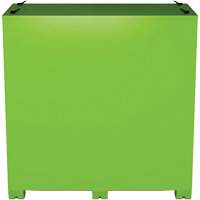 Armoire ventil&eacute;e pour le rangement d'&eacute;PI sur place, Acier, Vert lime haute visibilit&eacute; Canadian Safety Group Inc.
