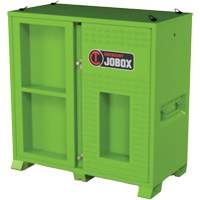 Armoire ventil&eacute;e pour le rangement d'&eacute;PI sur place, Acier, Vert lime haute visibilit&eacute; Canadian Safety Group Inc.