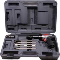 Heavy-Duty Air Hammer with Chisels, 21.8 CFM, 1/4" NPT, 2600 BPM, 3/4" x 3-3/4" (0.0mm x 0.0mm) Canadian Safety Group Inc.